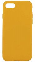 Силиконовый чехол для Apple iPhone 7/8 матовый желтый