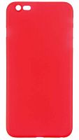 Задняя накладка для Apple iPhone 6 Plus ультратонкая красный