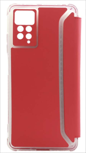 Чехол-книга BOOK для Xiaomi Redmi Note 11 Pro красный фото 2
