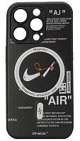 Силиконовый чехол для Apple iPhone 14 Pro Air MagSafe черный