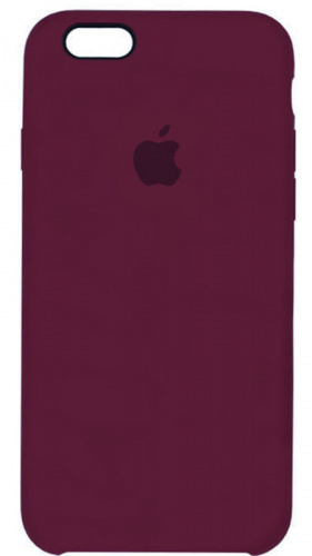 Задняя накладка Soft Touch для Apple Iphone 6/6S бордовый