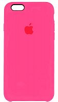 Задняя накладка Soft Touch для Apple iPhone 6/6S Plus неоновый розовый