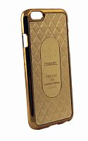 Накладка пластиковая Chanel Mirror iPhone 6 (4,7) золотой