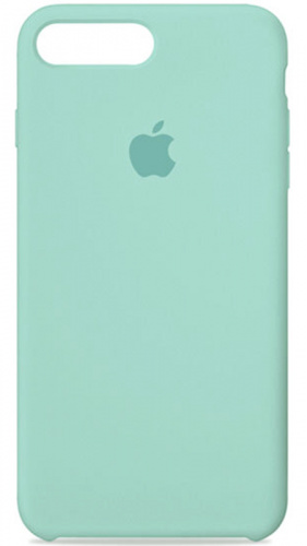 Задняя накладка Soft Touch для Apple iPhone 7 Plus/8 Plus светло-бирюзовый