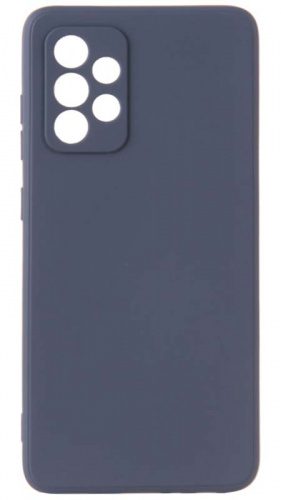 Силиконовый чехол Soft Touch для Samsung Galaxy A52/A525 синий