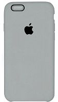 Задняя накладка Soft Touch для Apple iPhone 6/6S Plus платиновый серый