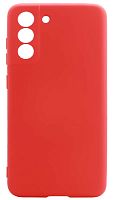 Силиконовый чехол для Samsung Galaxy S21 FE Soft красный