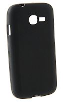 Силиконовый чехол для Samsung GT-S7260/GT-S7262 Galaxy Star Plus матовый чёрный