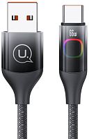 Кабель USB - Type-C Usams US-SJ636 1.2м 6.0A черный