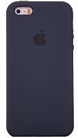 Задняя накладка Soft Touch для Apple iPhone 5/5S/SE темно-синий