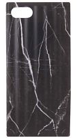 Силиконовый чехол для Apple iPhone 7/8 мрамор черный