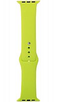 Ремешок на руку для Apple Watch 42-44mm силиконовый Sport Band светло-зеленый