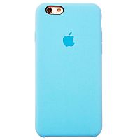 Задняя накладка Soft Touch для Apple iPhone 6/6S светло-голубой