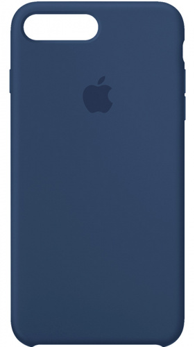 Задняя накладка Soft Touch для Apple iPhone 7 Plus/8 Plus синий