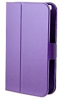 Чехол футляр-книга для Samsung SM-T3100 Galaxy Tab 3 8.0 с вращающейся задней накладкой (фиолетовый)