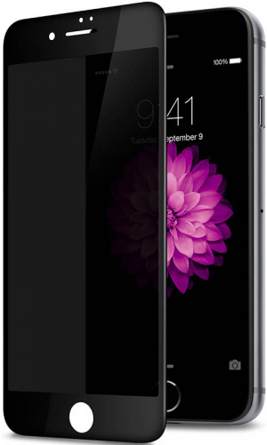 Противоударное стекло для Apple iPhone 7 Plus/8 Plus конфиденциальное черный