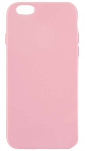Силиконовый чехол для Apple iPhone 6/6S глянцевый розовый