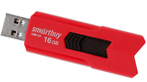 16GB флэш драйв Smart Buy STREAM, красный, USB3.0