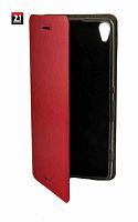 Чехол футляр-книга skinBOX для Sony Xperia XA красный