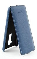 Чехол футляр-книга Melkco для LG Optimus G2 D802 (Dark Blue LC (Jacka Type))