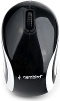 Мышь Gembird беспроводная MUSW-610, 2.4ГГц, 1200 DPI, 3кн., черный