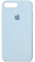 Задняя накладка Soft Touch для Apple iPhone 7 Plus/8 Plus бледно-голубой