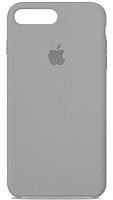 Задняя накладка Soft Touch для Apple iPhone 7 Plus/8 Plus платиновый серый