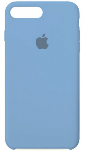 Задняя накладка Soft Touch для Apple iPhone 7 Plus/8 Plus голубой