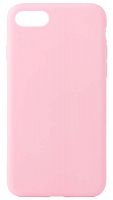 Силиконовый чехол для Apple iPhone 7/8 матовый розовый