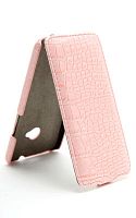 Чехол-книжка Armor Case HTC One M7 crocodile pink
